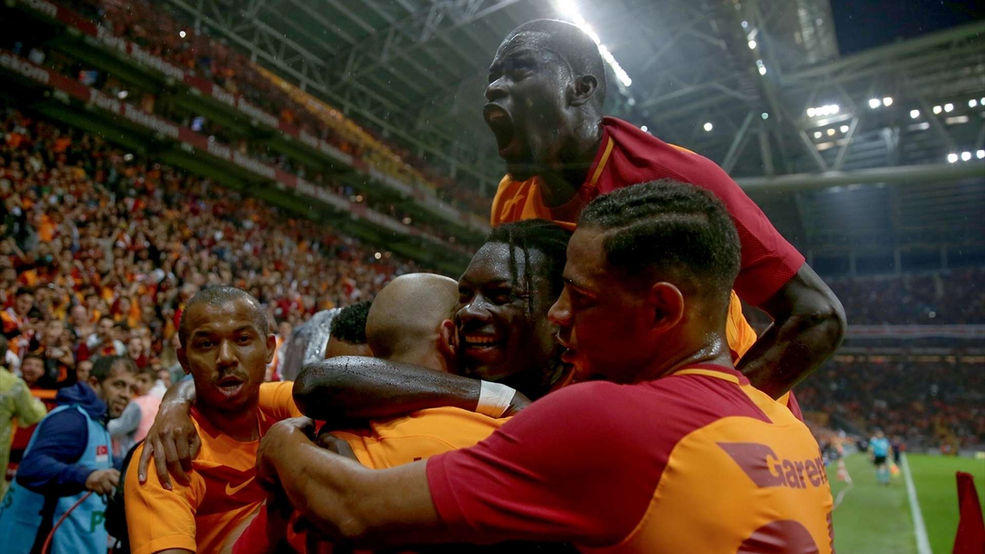 Galatasaray goal celebration 9302017