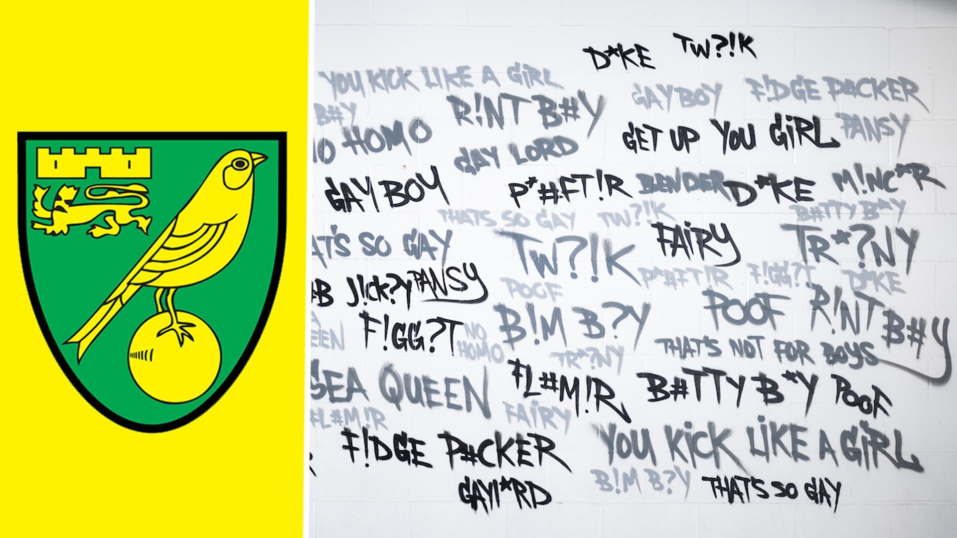 Norwich LGBTQ+ 'Pride Wall'