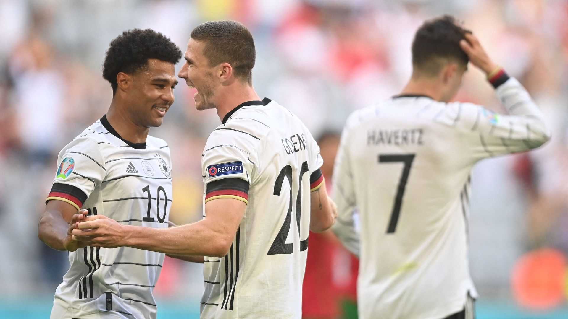 Robin Gosens Serge Gnabry Kai Havertz Germany Portugal EURO