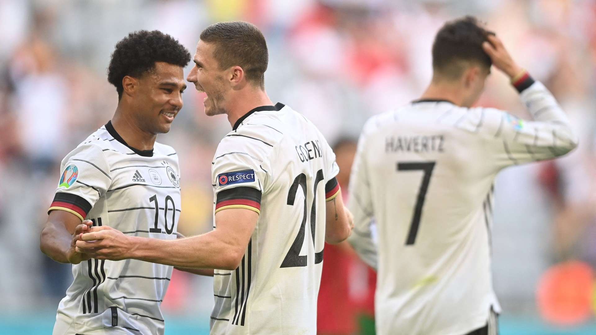 Robin Gosens Serge Gnabry Kai Havertz Germany Portugal EURO