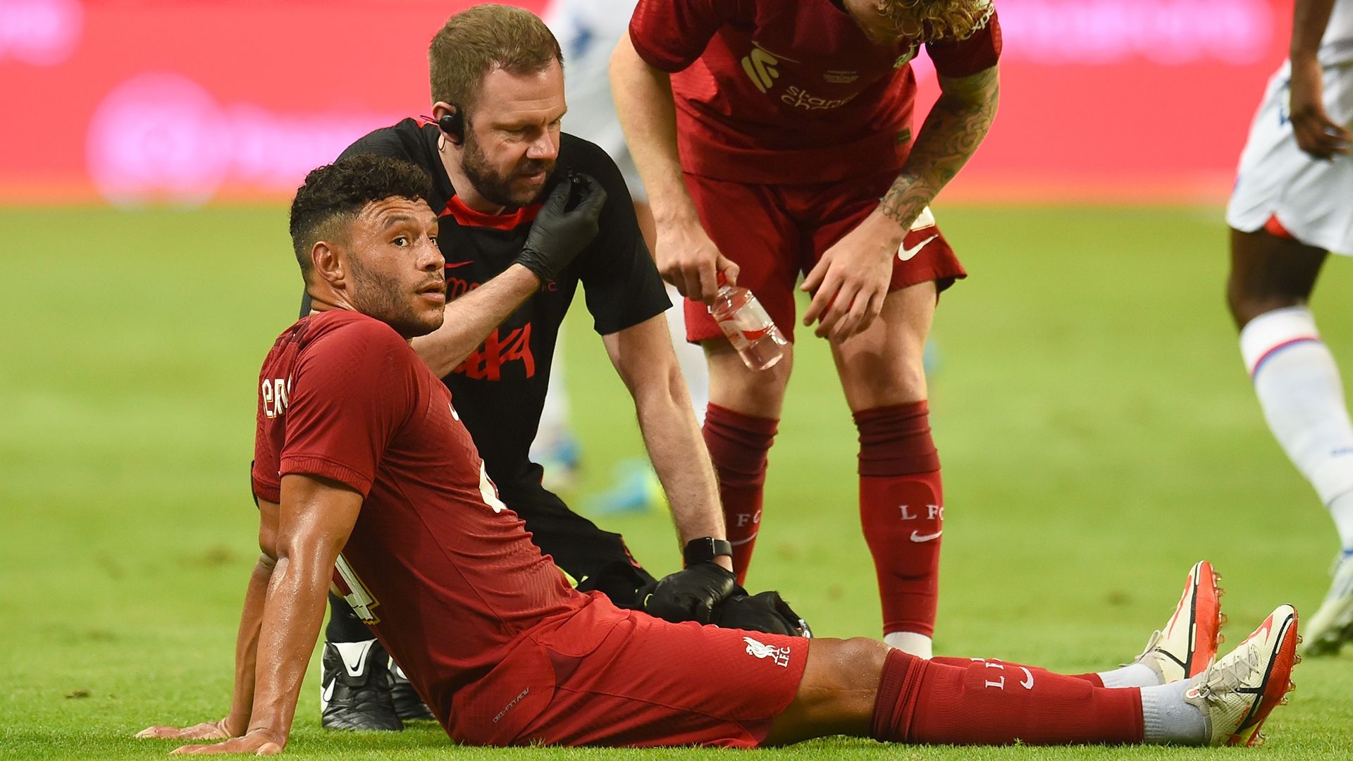 Alex Oxlade-Chamberlain Liverpool Crystal Palace friendly 2022-23