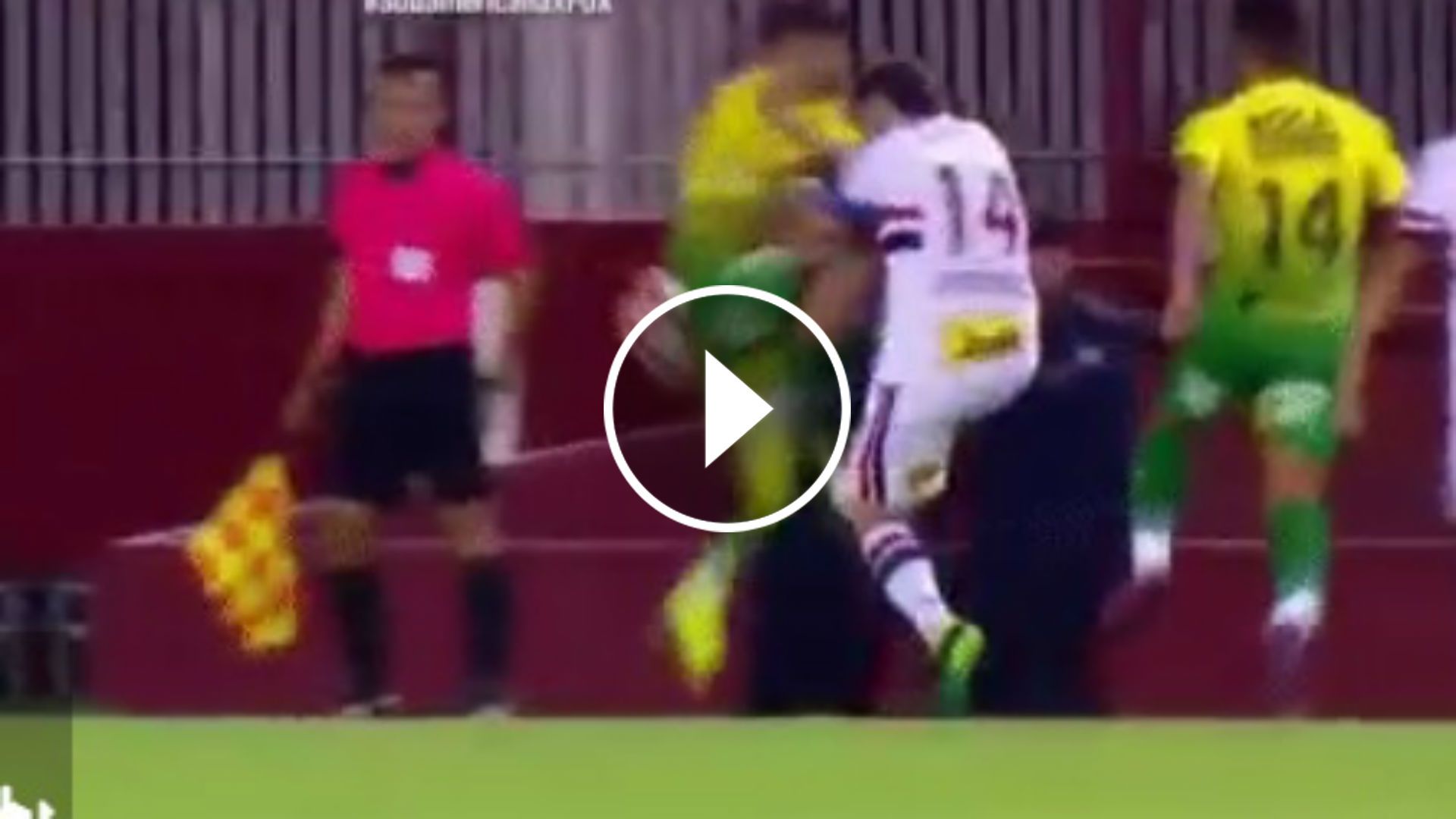 Video Play Pratto pelotazo juez de linea sao paulo