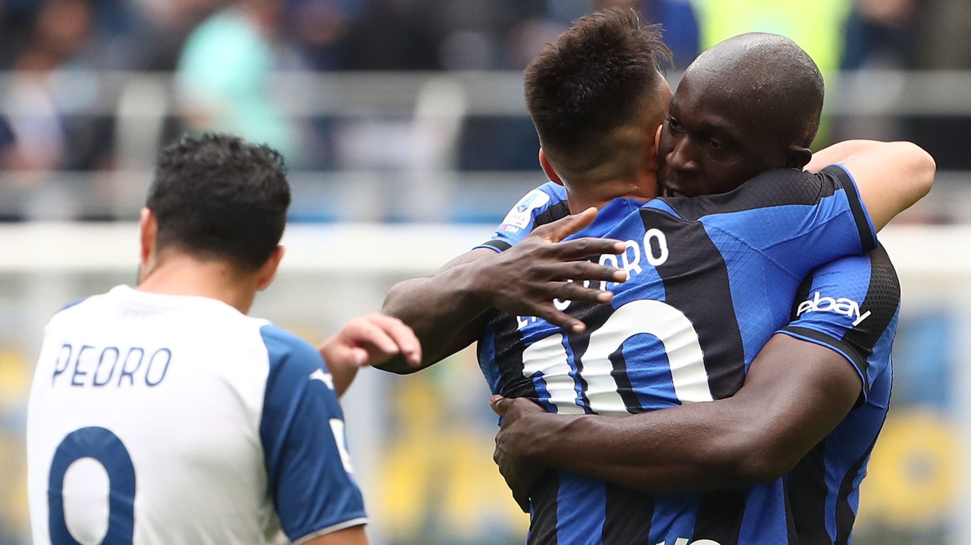 Lautaro Lukaku Inter Lazio 2023