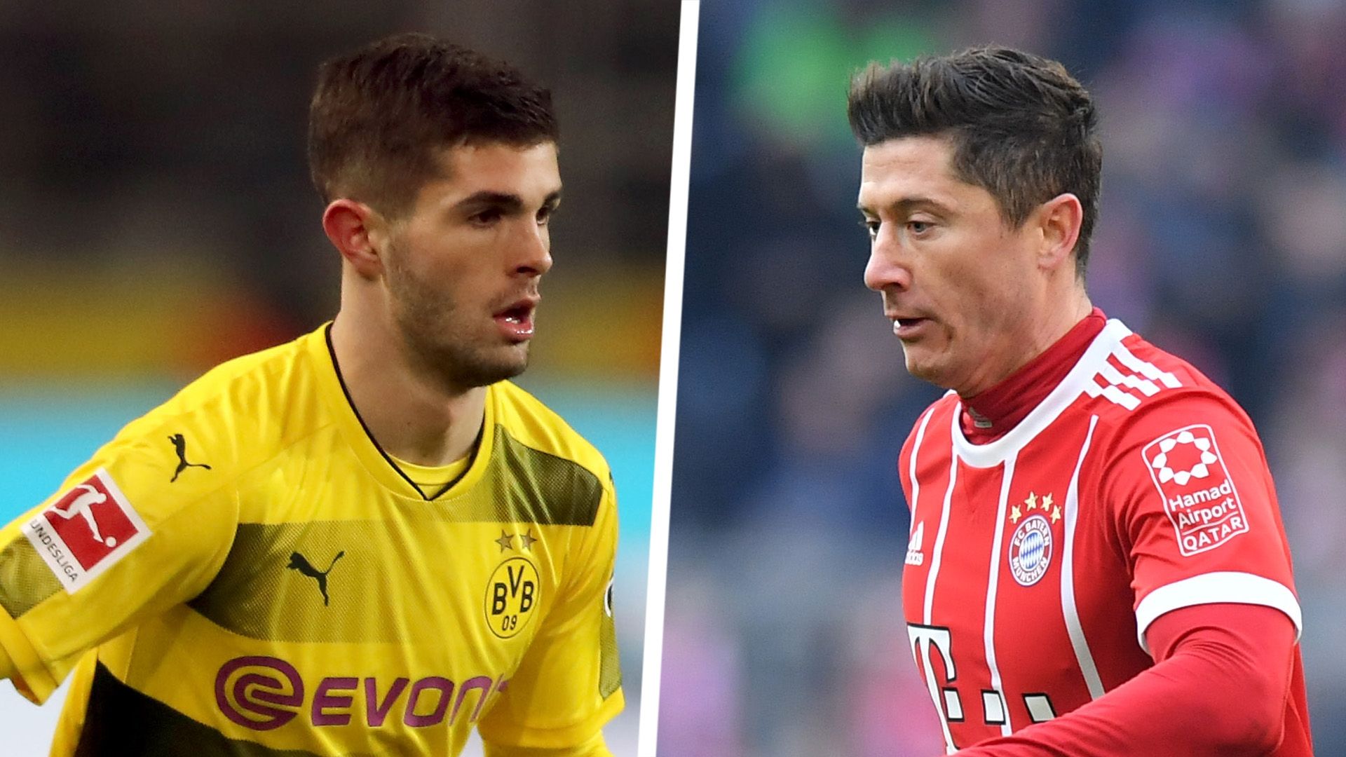 Christian Pulisic Robert Lewandowski Split