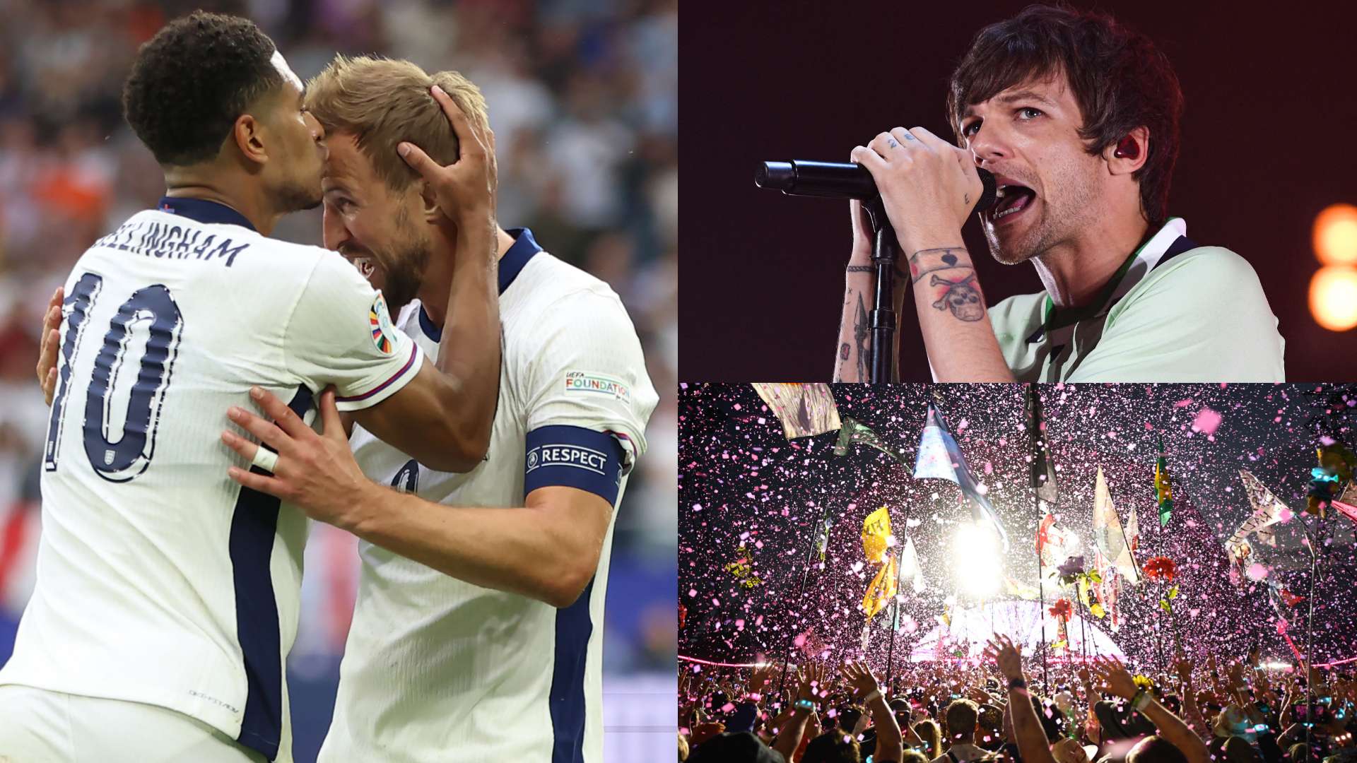 England Louis Tomlinson Glastonbury 2024