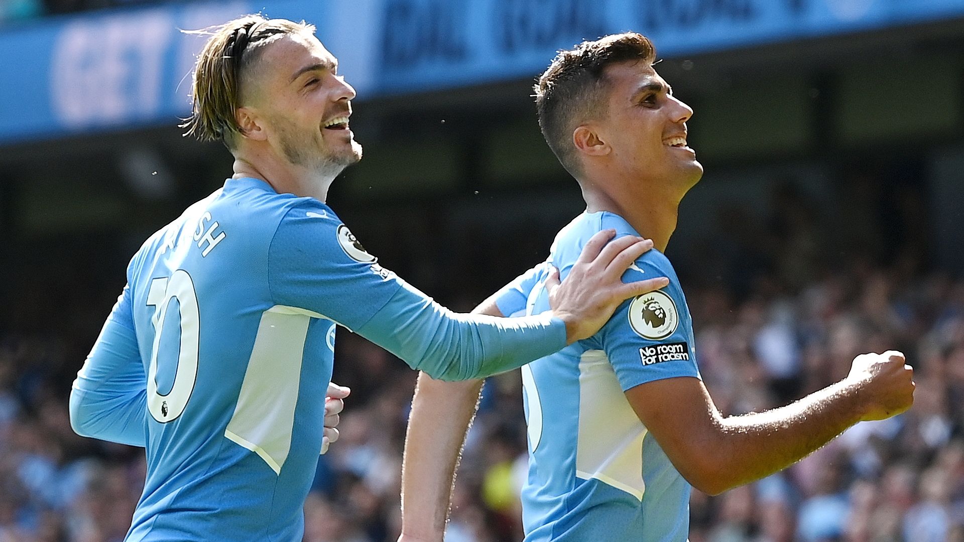 Jack Grealish, Rodri, Man City 2021-22