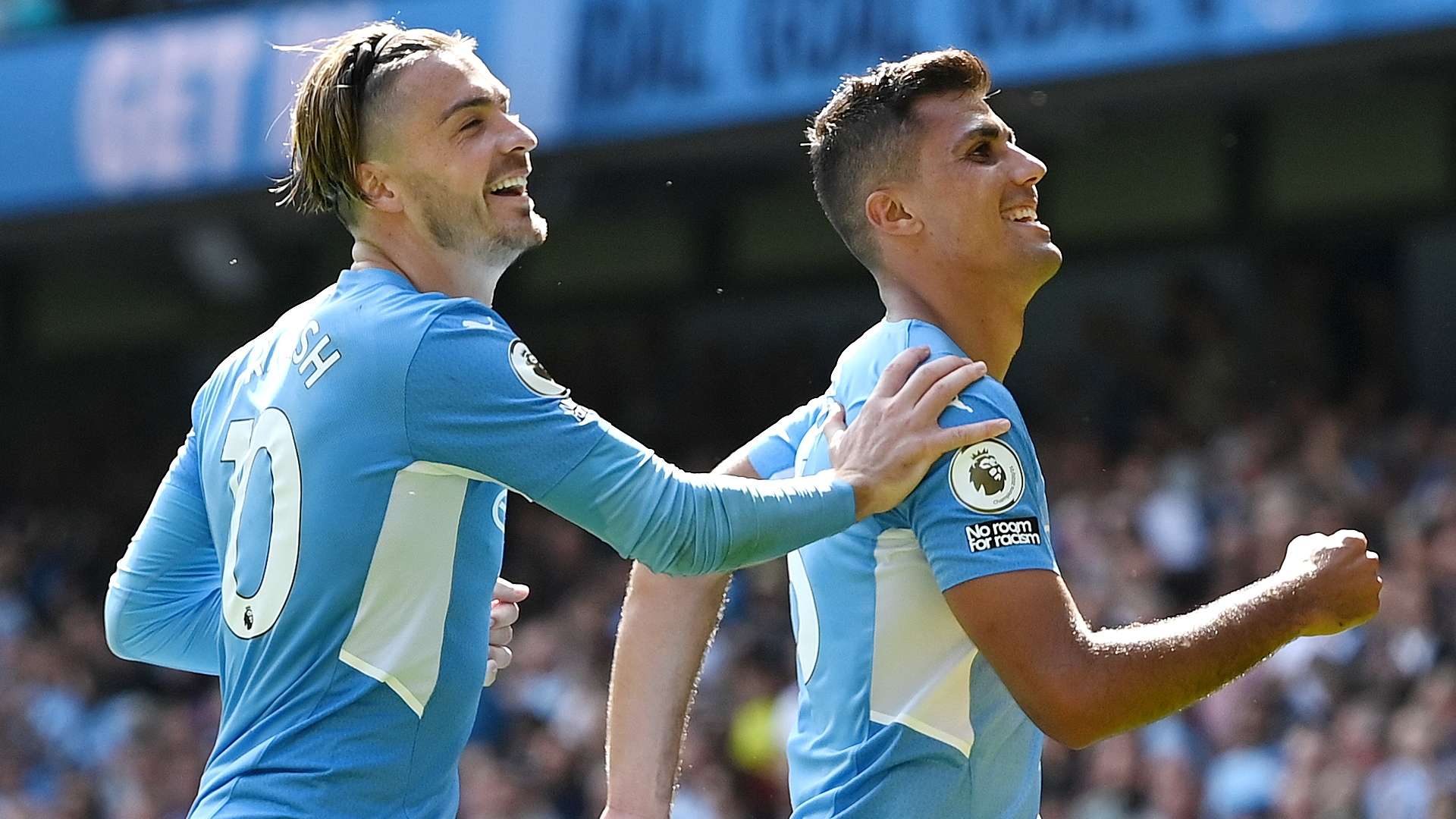 Jack Grealish, Rodri, Man City 2021-22