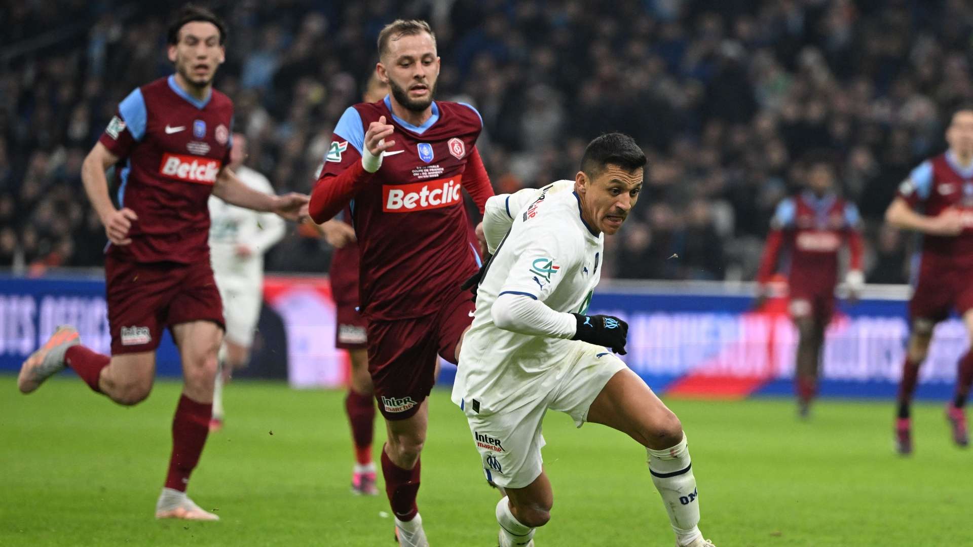 Alexis Sánchez Olympique de Marsella Annecy