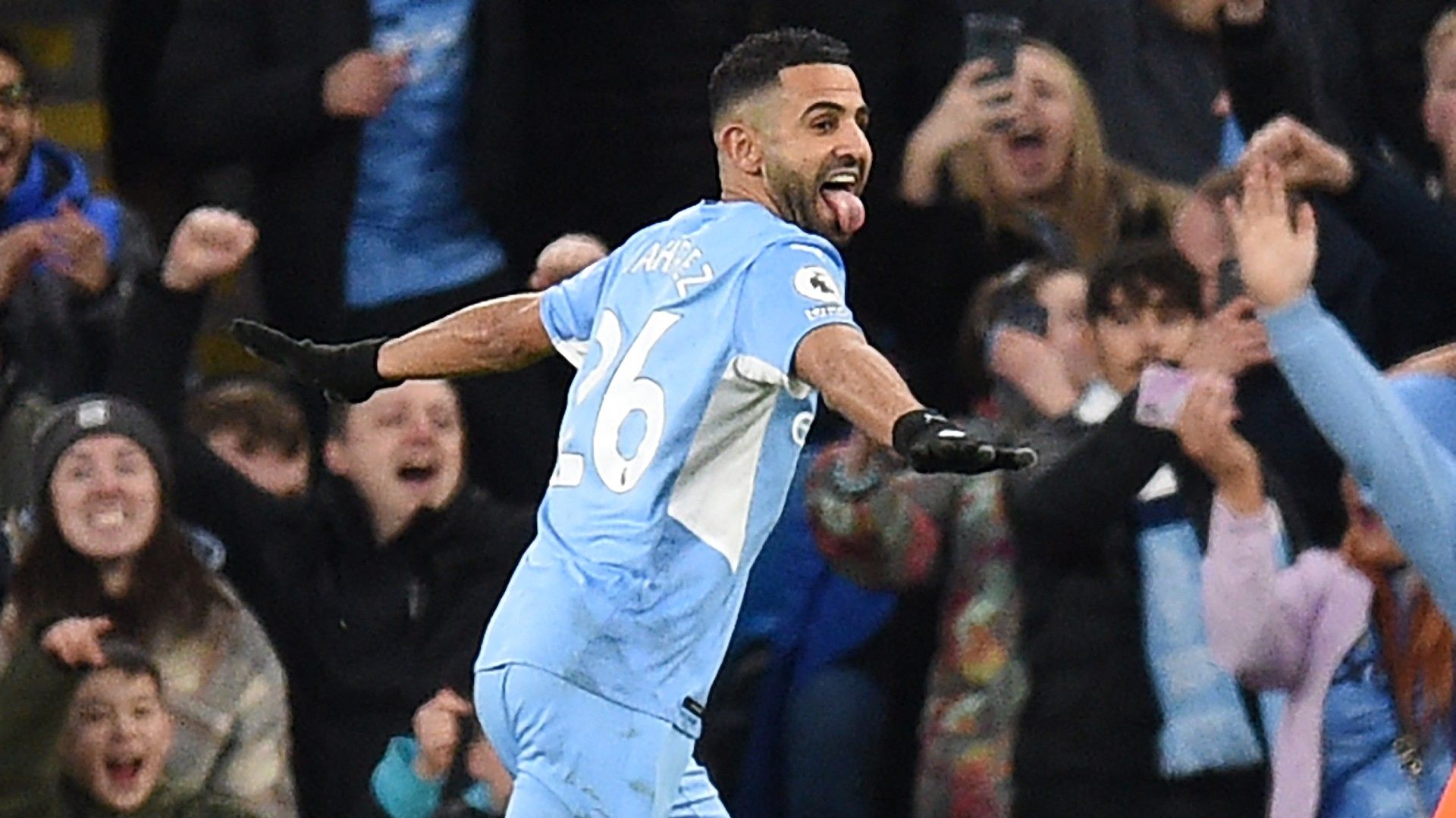 Riyad Mahrez Manchester City United 2021-22