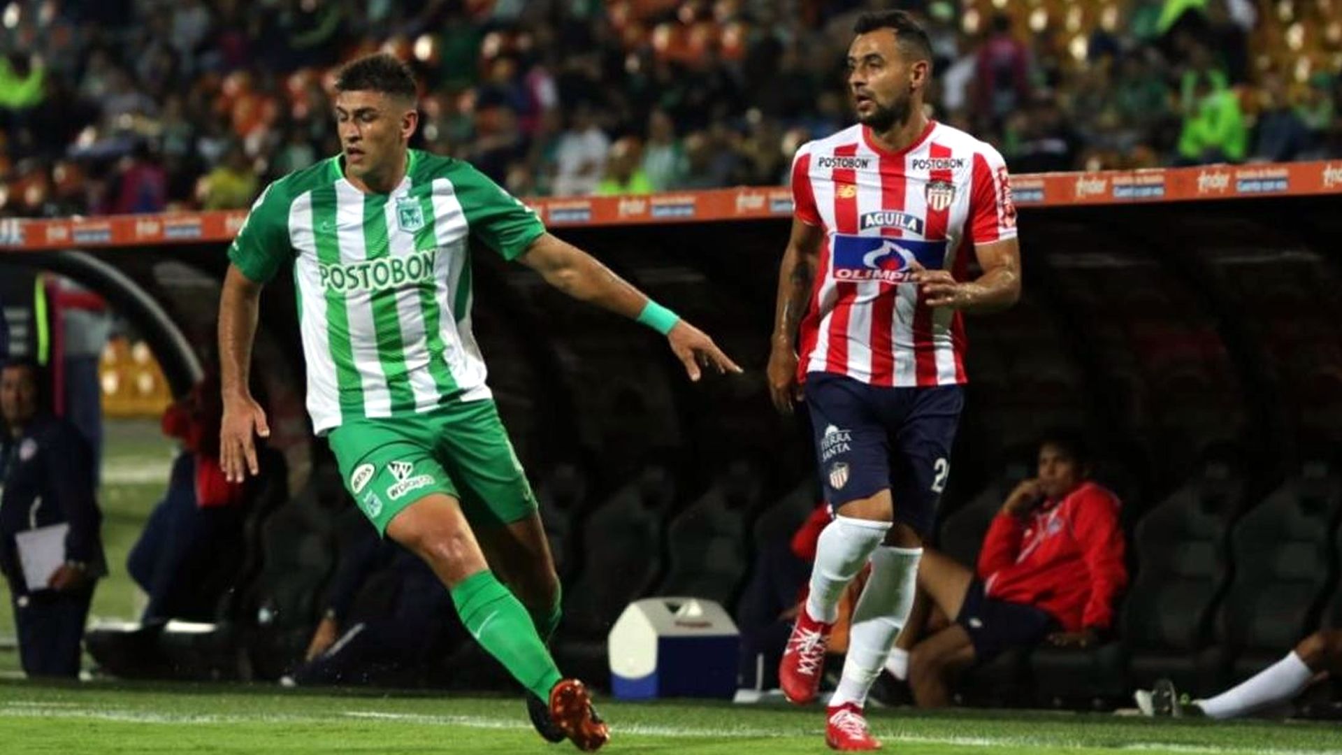 Atlético Nacional Junior Diego Braghieri Copa Aguila 2018