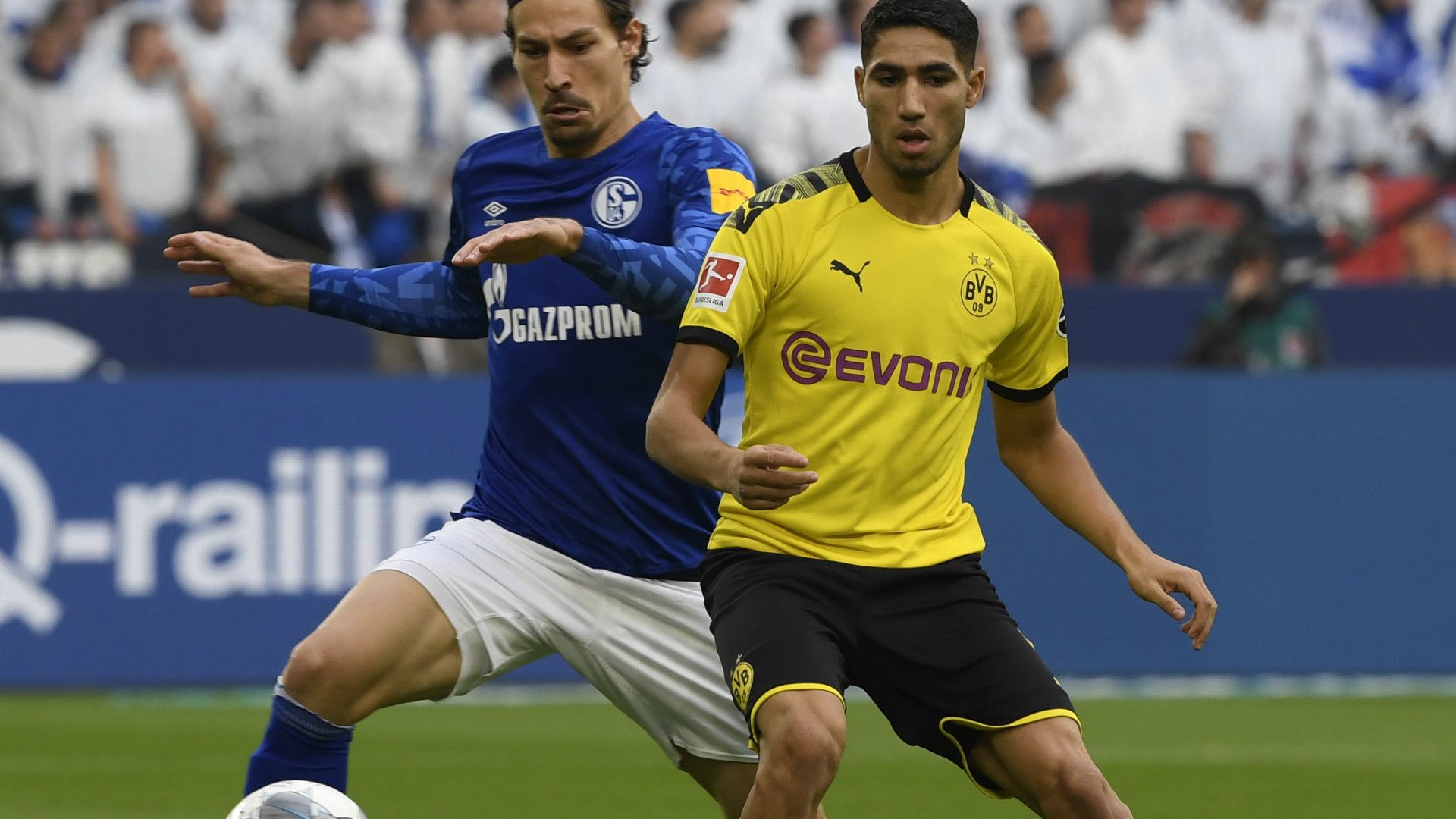 BENJAMIN STAMBOULI SCHALKE ACHRAF HAKIMI BORUSSIA DORTMUND