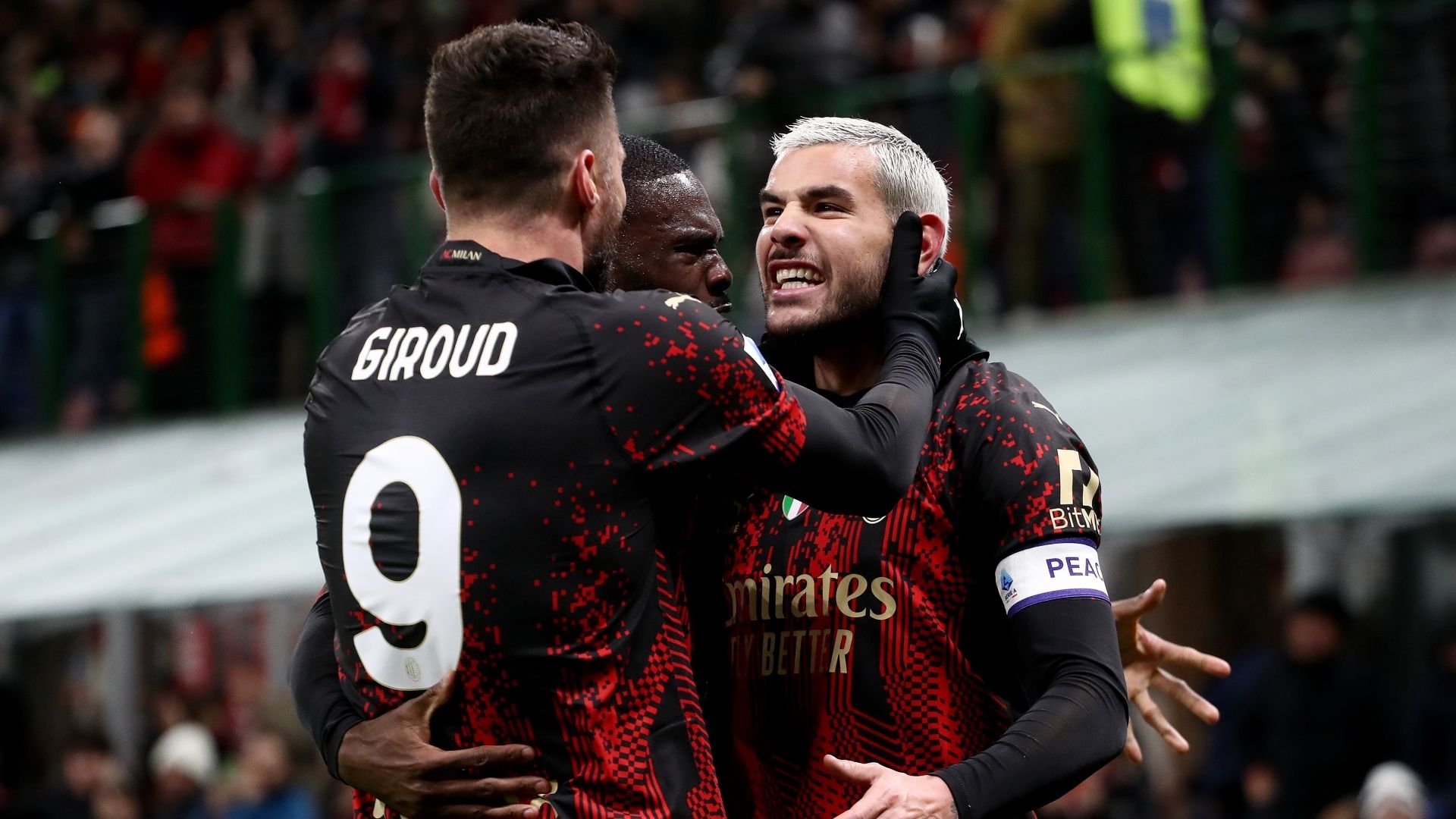 Theo Hernandez Giroud Milan Atalanta