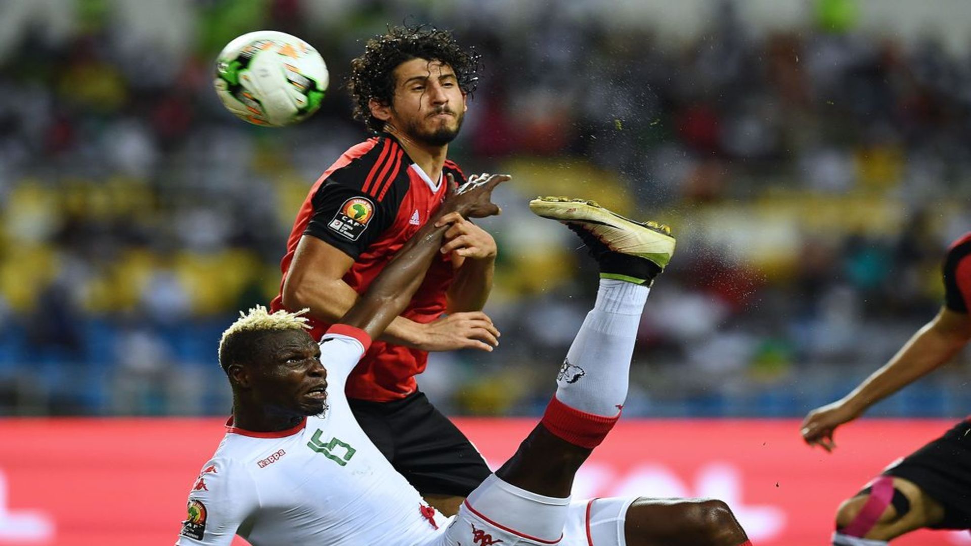 Ahmed Hegazy, Egypt and Artiside Bance, Burkina Faso