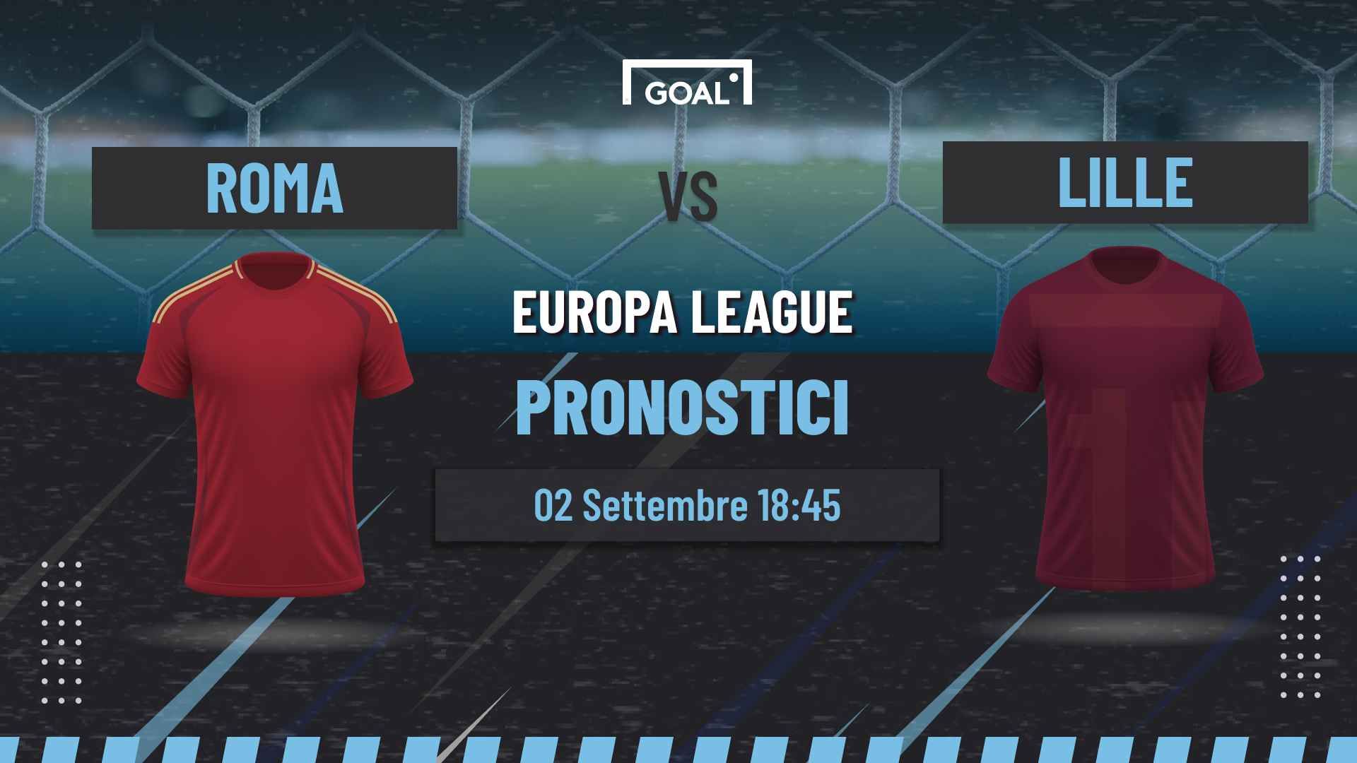 pronostici AS Roma - Lille