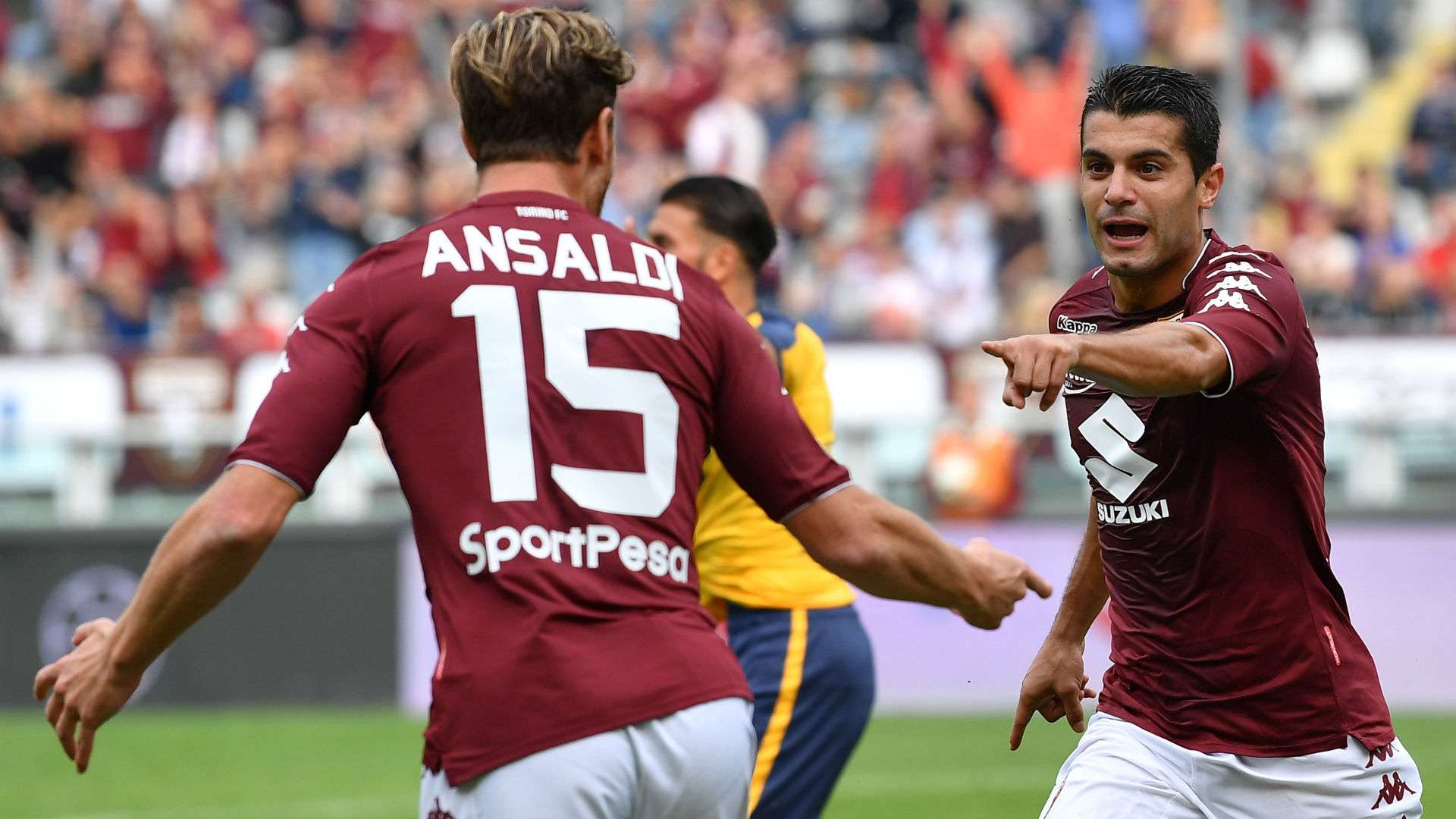 Iago Falque Cristian Ansaldi Torino Verona Serie A
