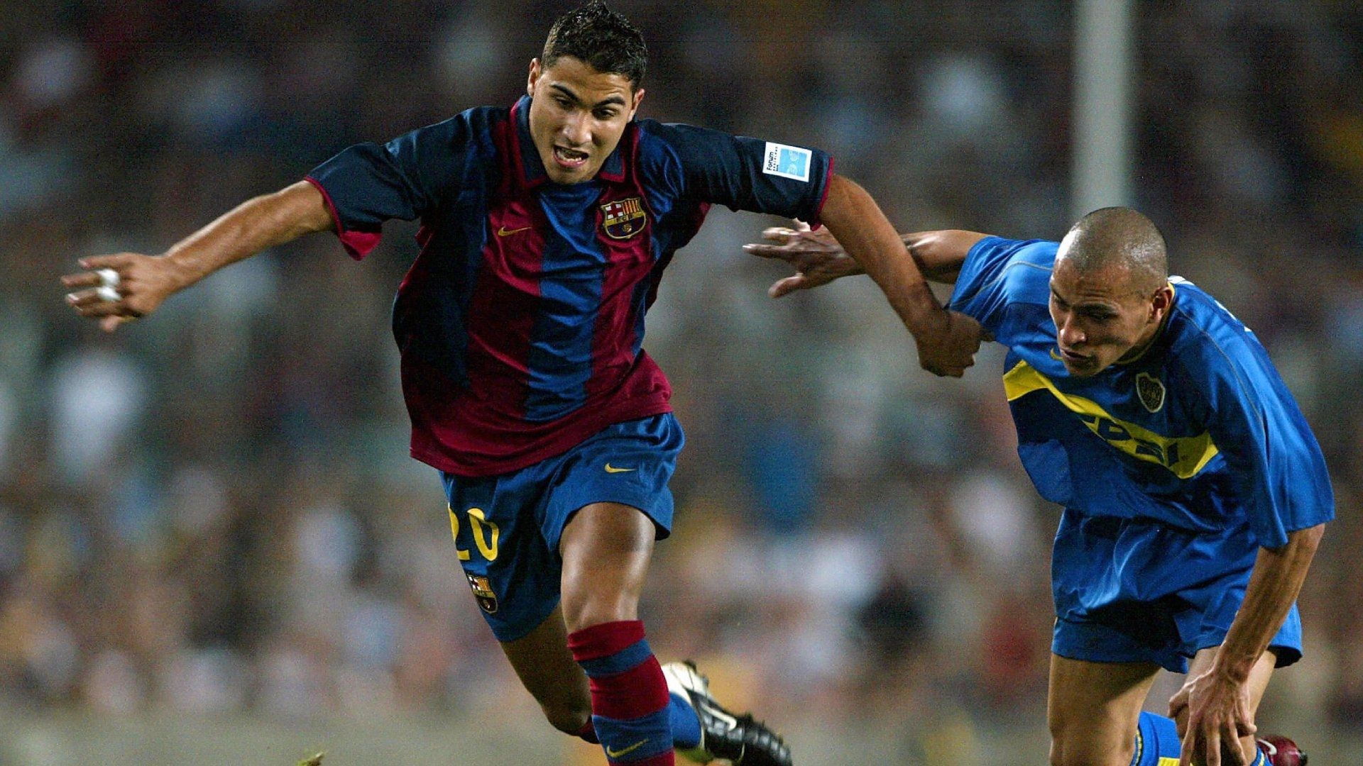 Ricardo Quaresma Barcelona Rodriguez Boca Junior 2003