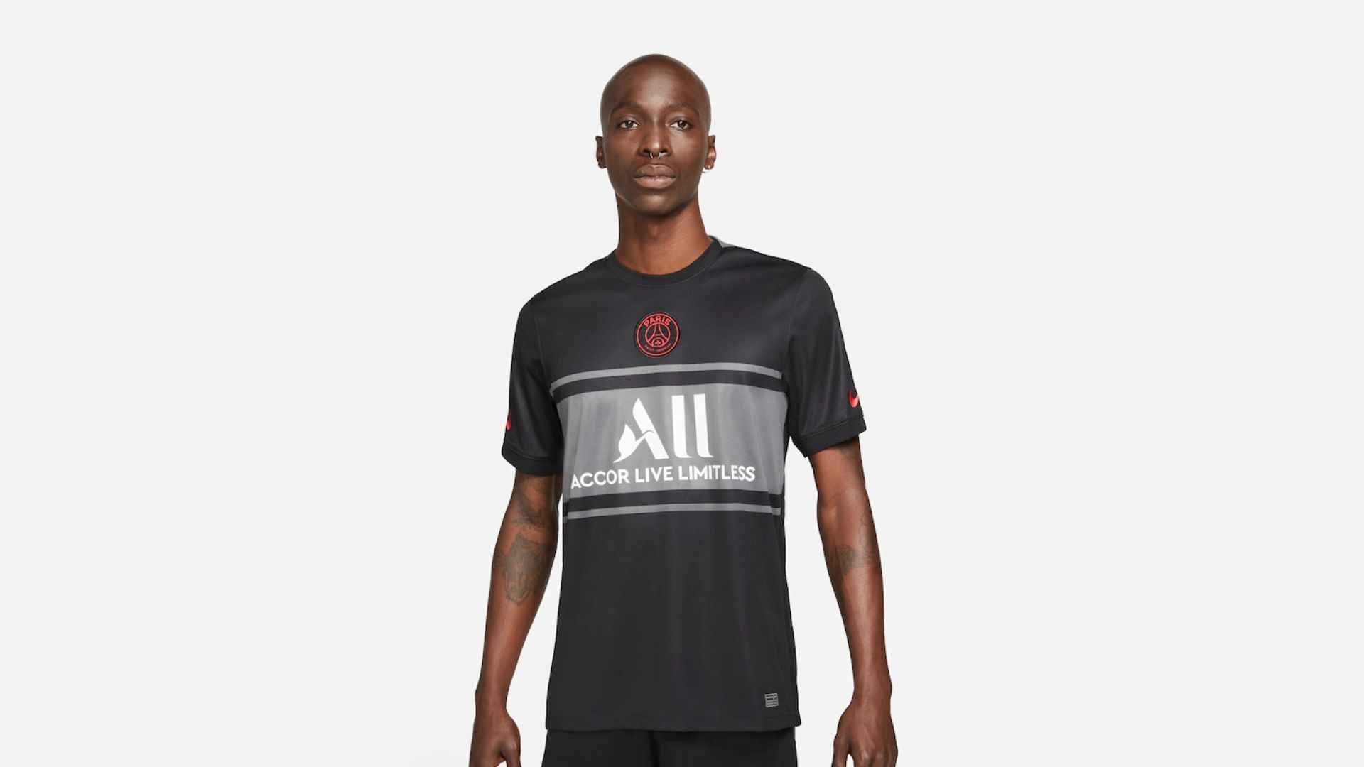 Camiseta Nike PSG III 2021/22 Torcedor Pro Masculina