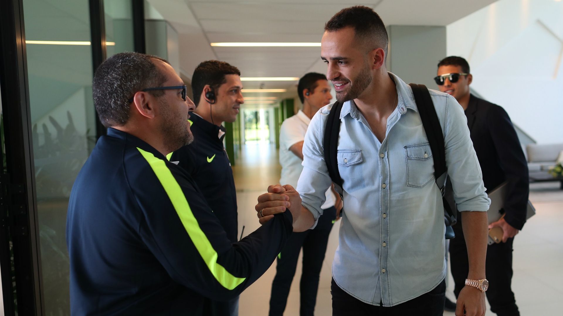 Renato Augusto na Granja Comary