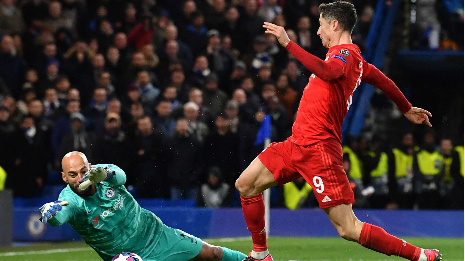 Caballero, Lewandowski - Chelsea vs Bayern 2020