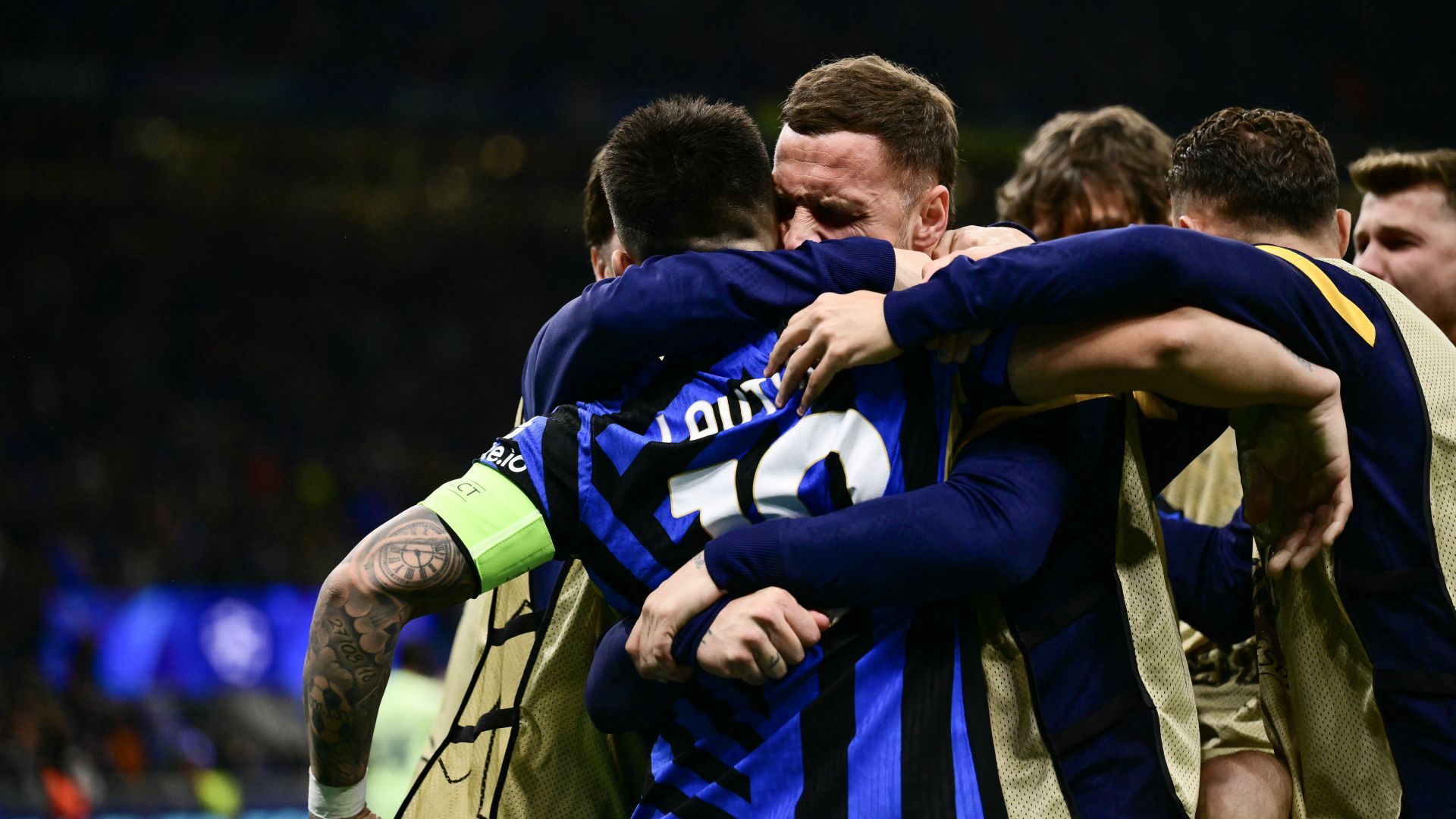 Lautaro Martinez Inter Barcelona Champions League