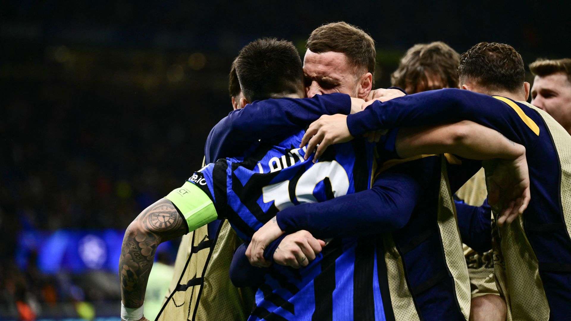 Lautaro Martinez Inter Barcelona Champions League