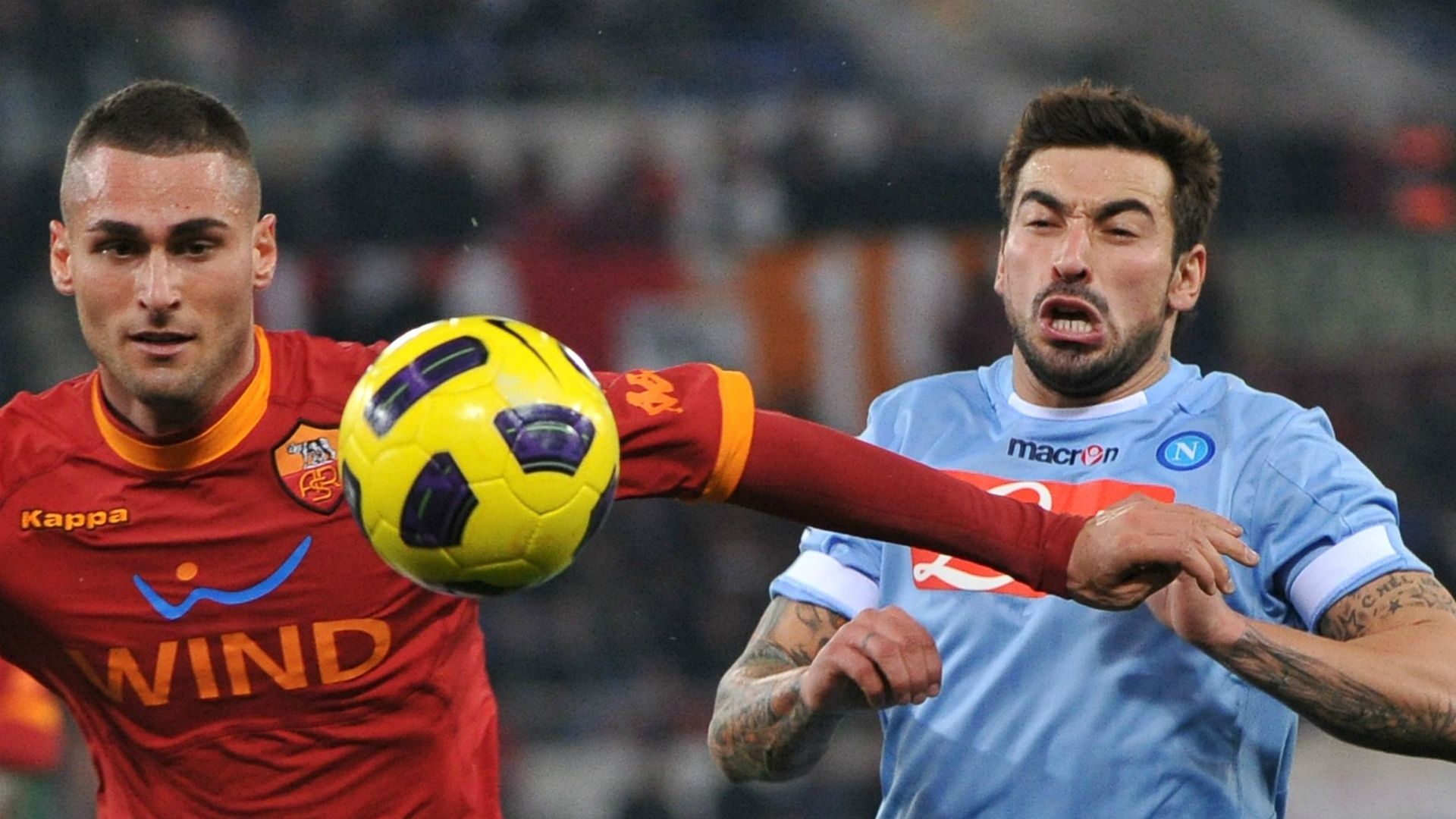 Rosi Lavezzi Roma Napoli