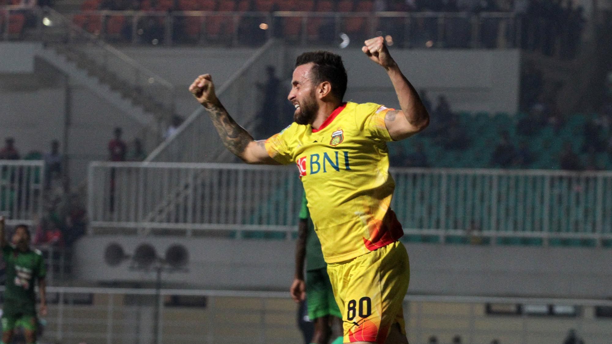 Selebrasi Paulo Sergio - Bhayangkara FC & PS TNI