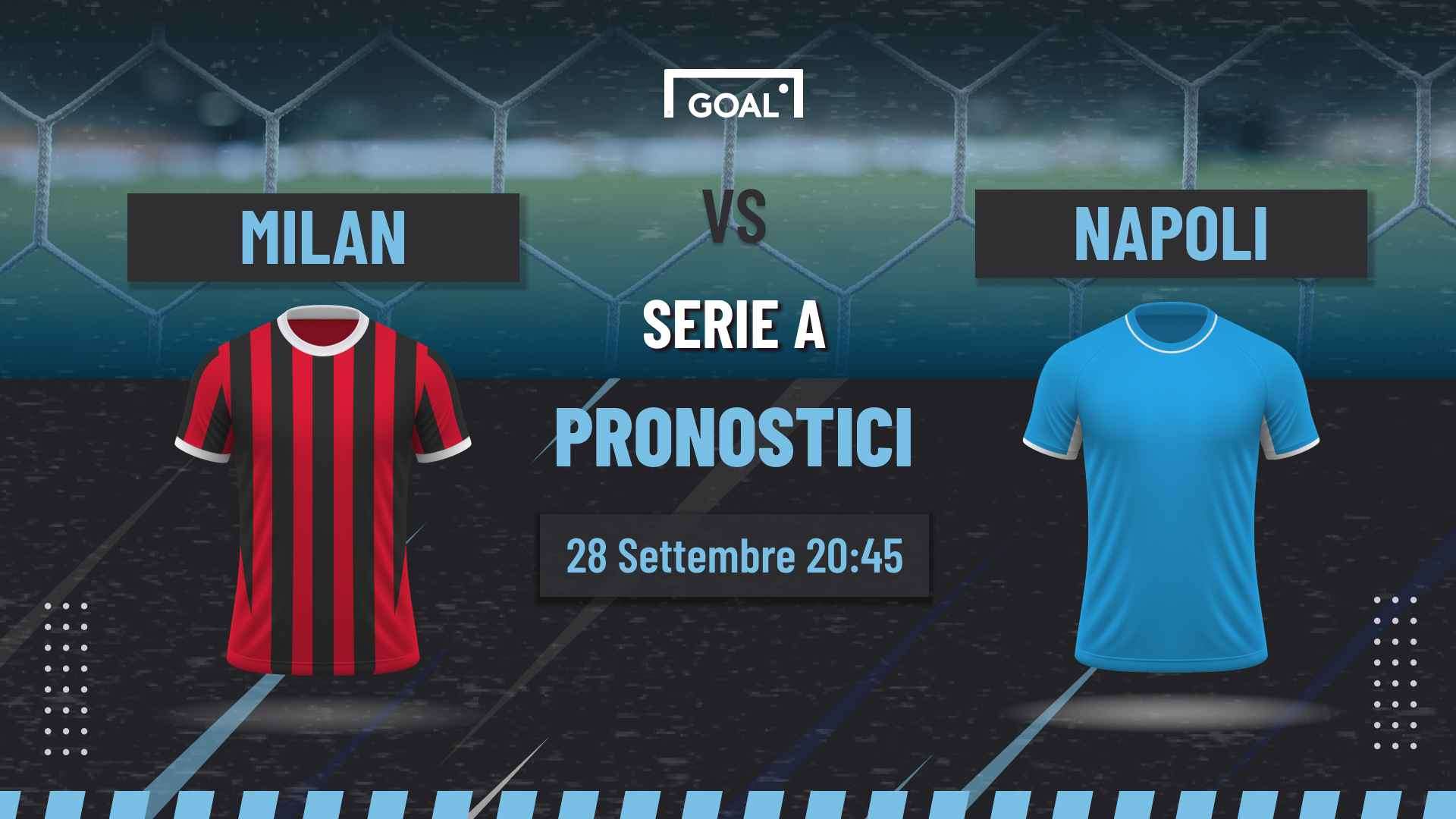 pronostici AC Milan - Napoli