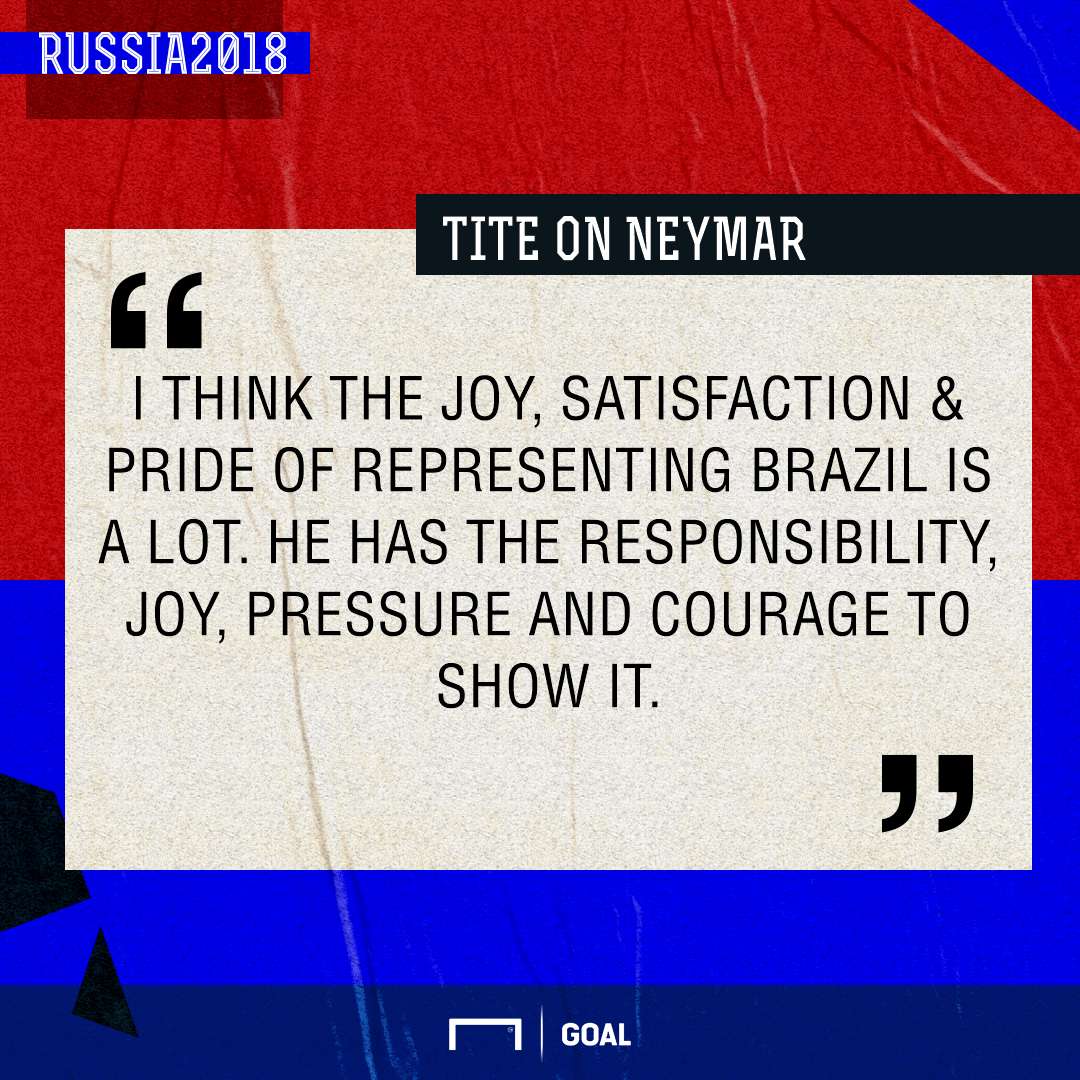 Tite on Neymar GFX