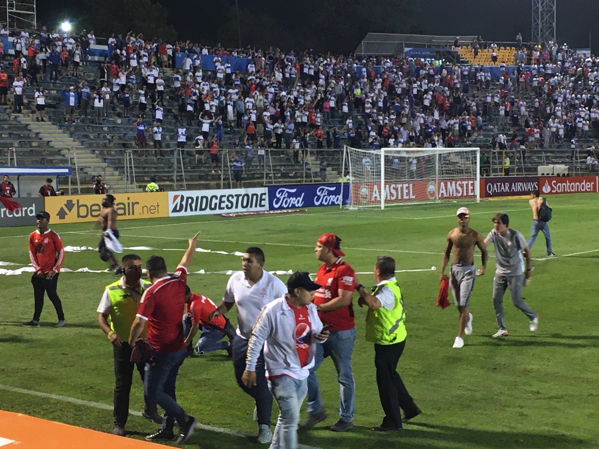 América de Cali hinchas invasión