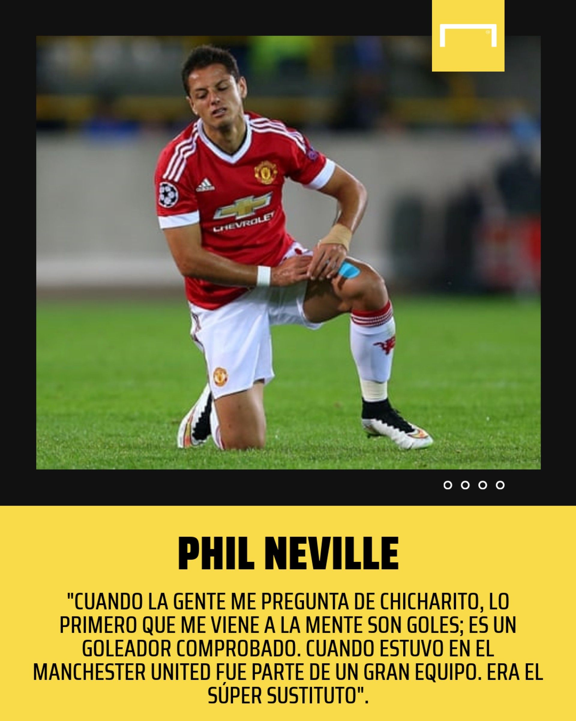 Afiche Chicharito Hernández