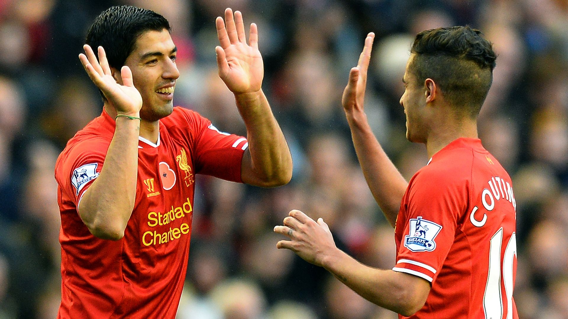 Luis Suarez Coutinho FC Liverpool 09112013