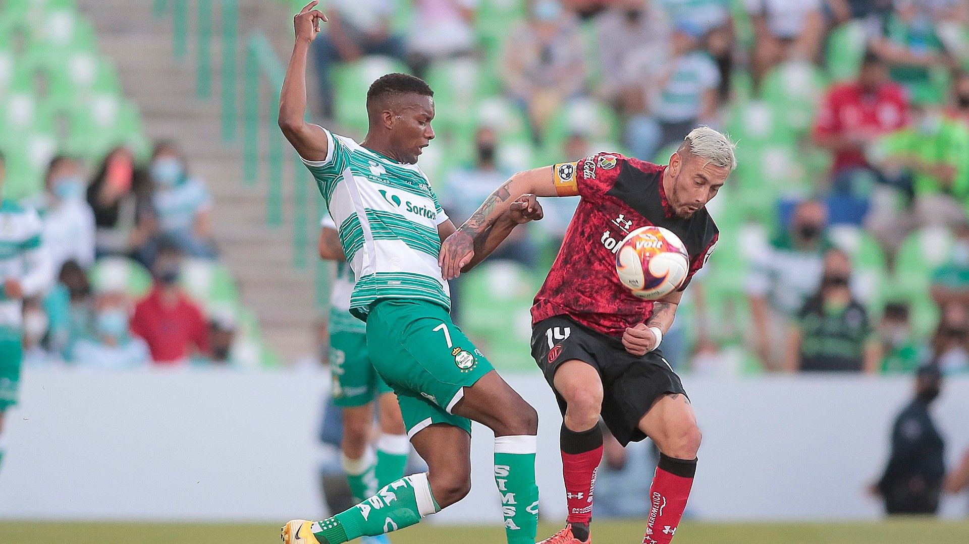 Santos Toluca Juan Otero Rubens Sambueza