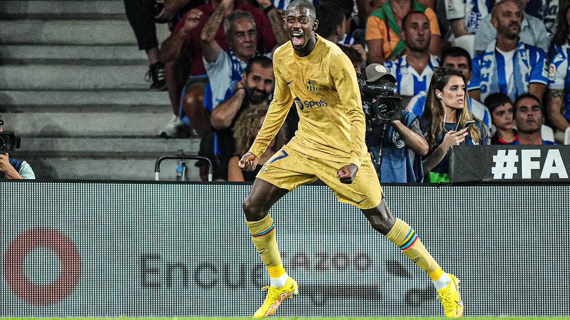 Ousmane Dembele Barcelona Real Sociedad 2022-23