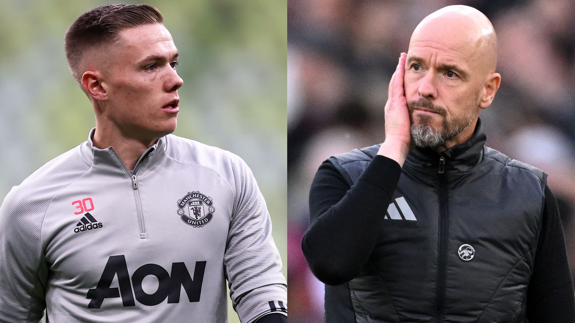 Nathan Bishop Erik ten Hag Manchester United