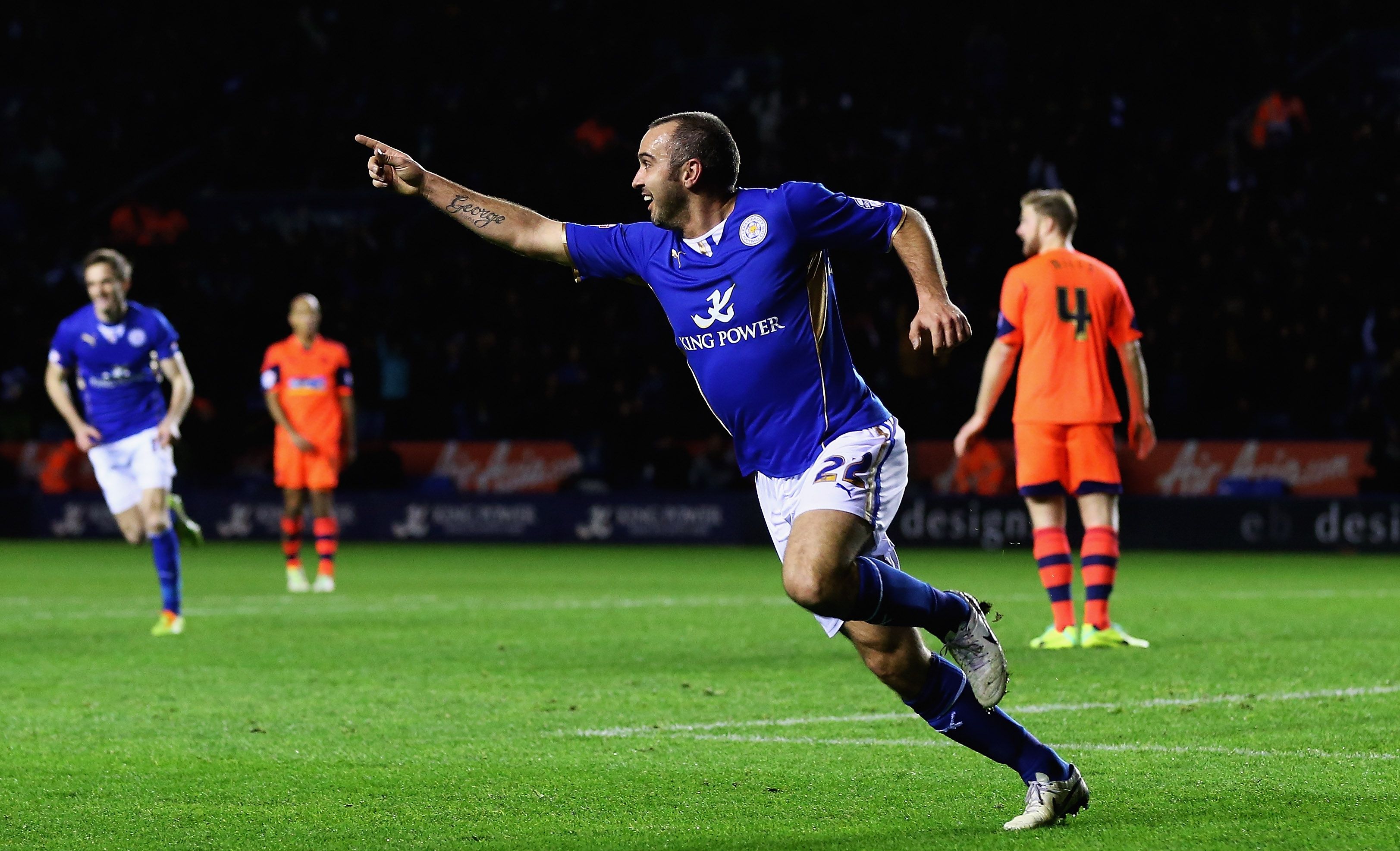 Leicester City's Gary Taylor-Fletcher.