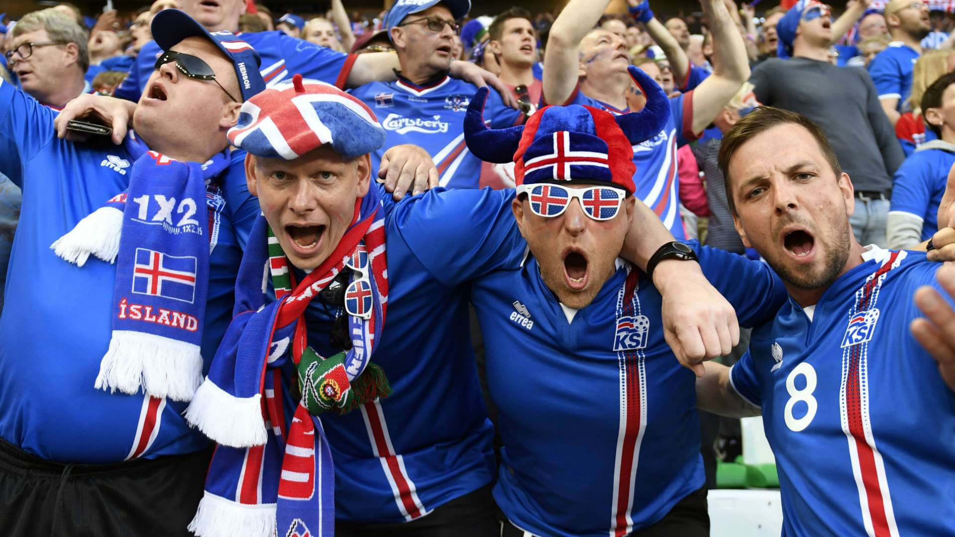 Iceland fans Euro 2016