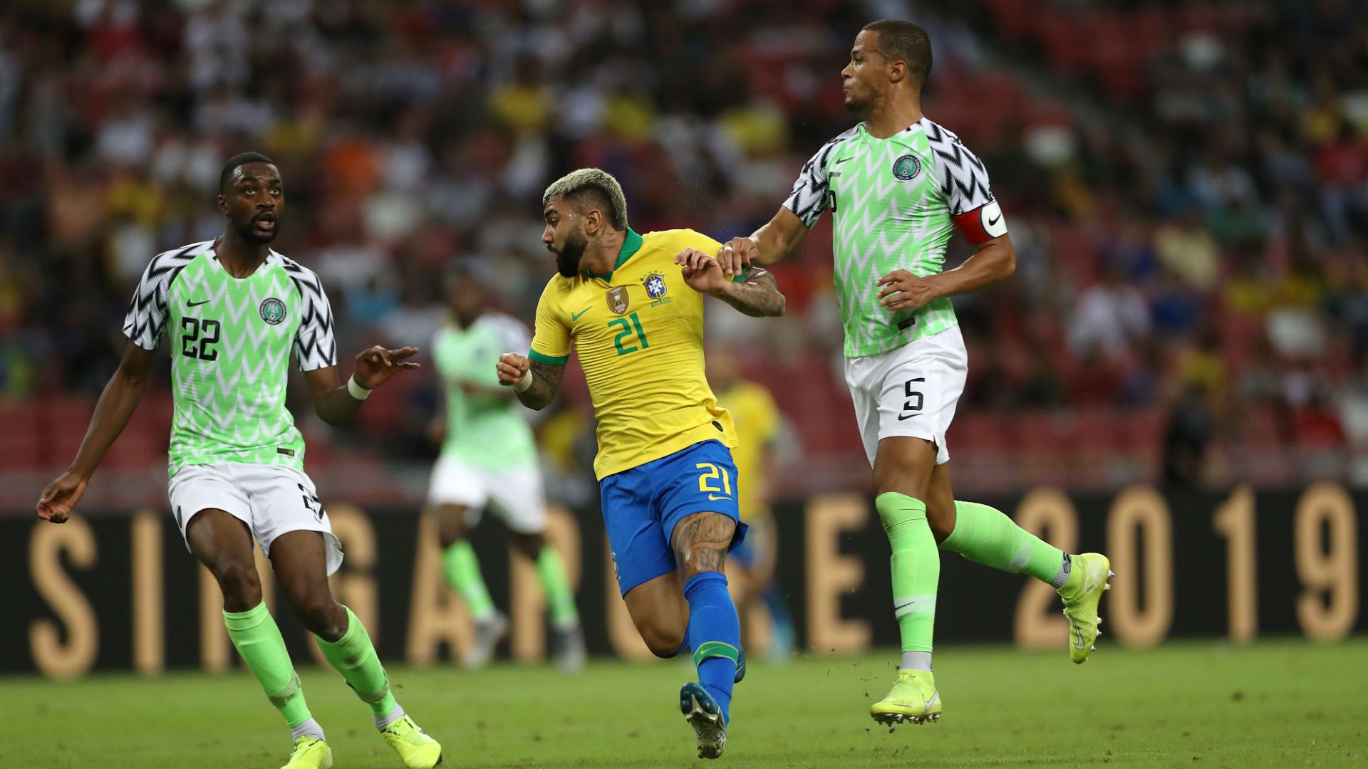 Nigeria vs Brazil