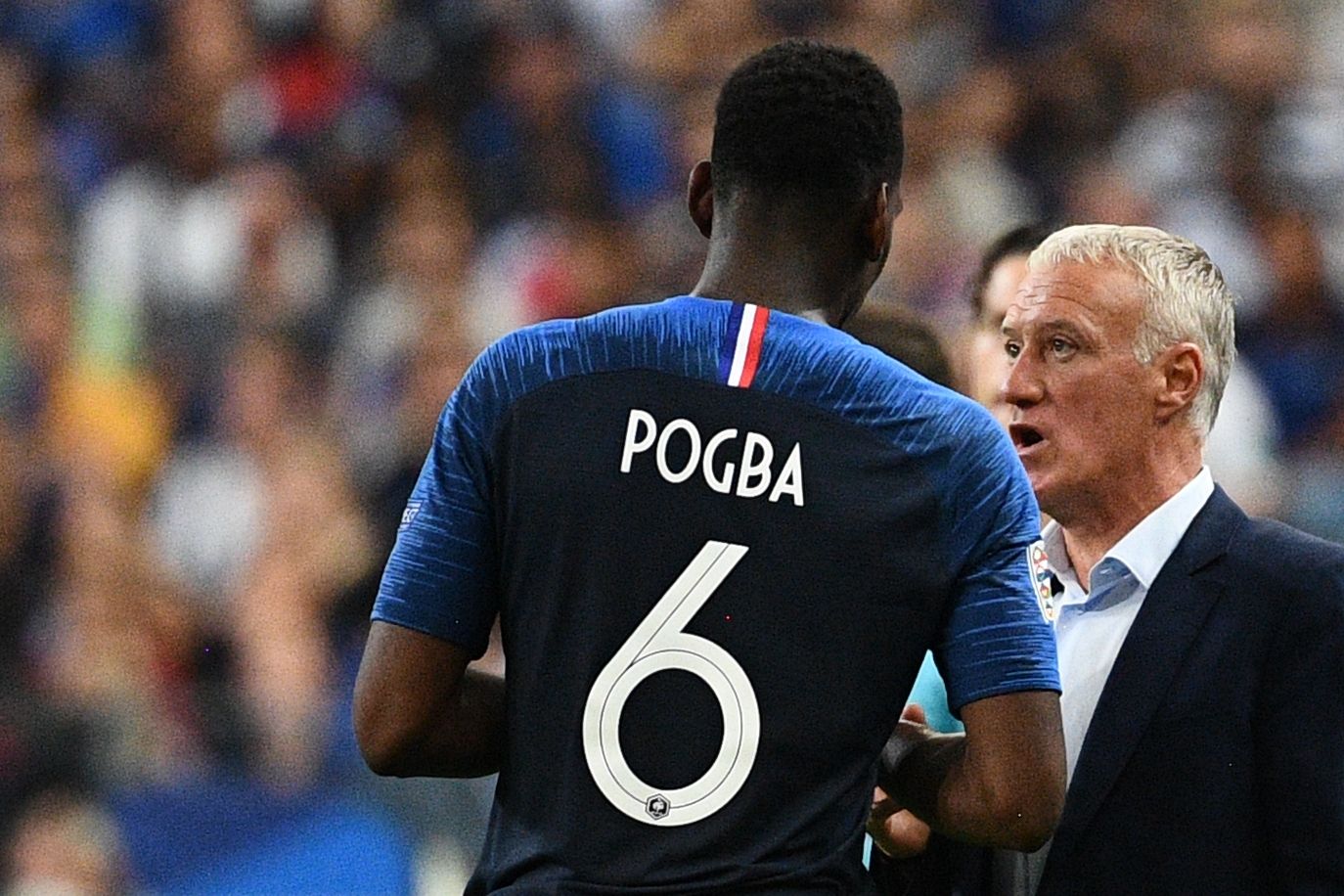 Paul Pogba Didier Deschamps