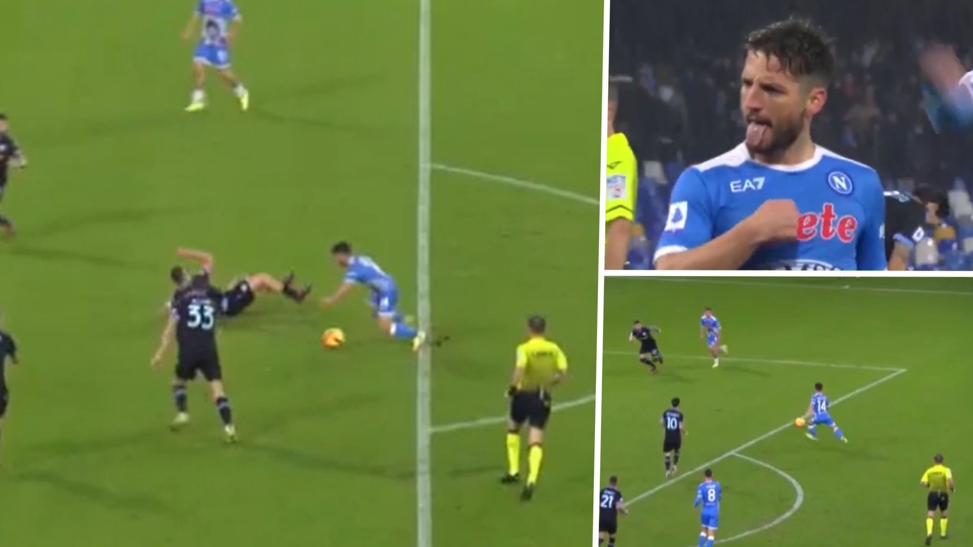 Dries Mertens Napoli Lazio