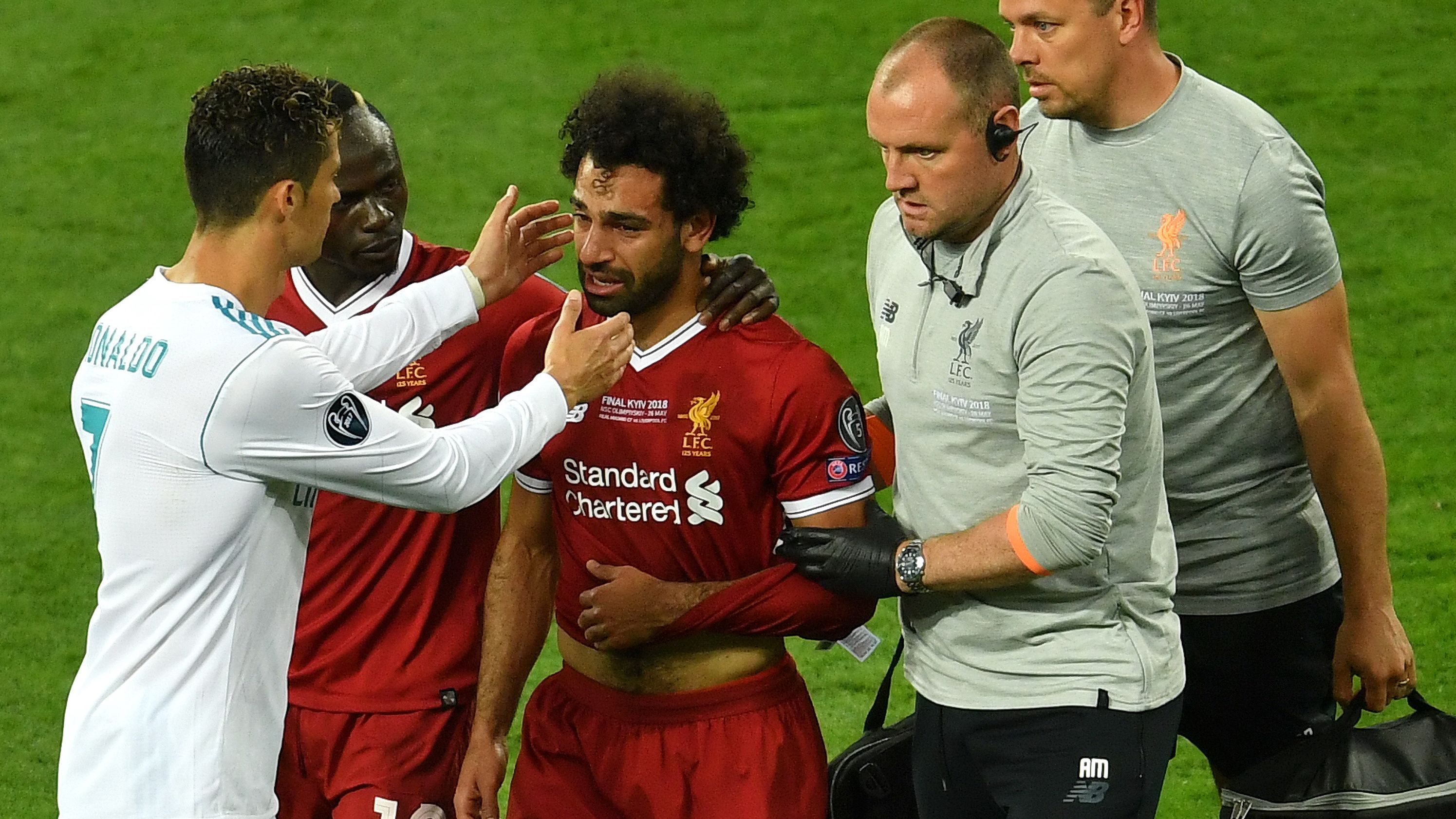 Cristiano Ronaldo Real Madrid Mohamed Salah Liverpool Champions League 2018