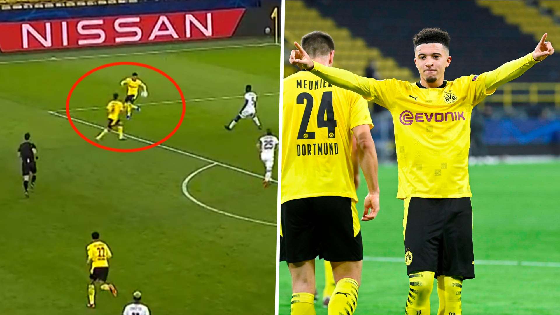 ONLY GERMANY GFX Jadon Sancho Borussia Dortmund Brugge 2020