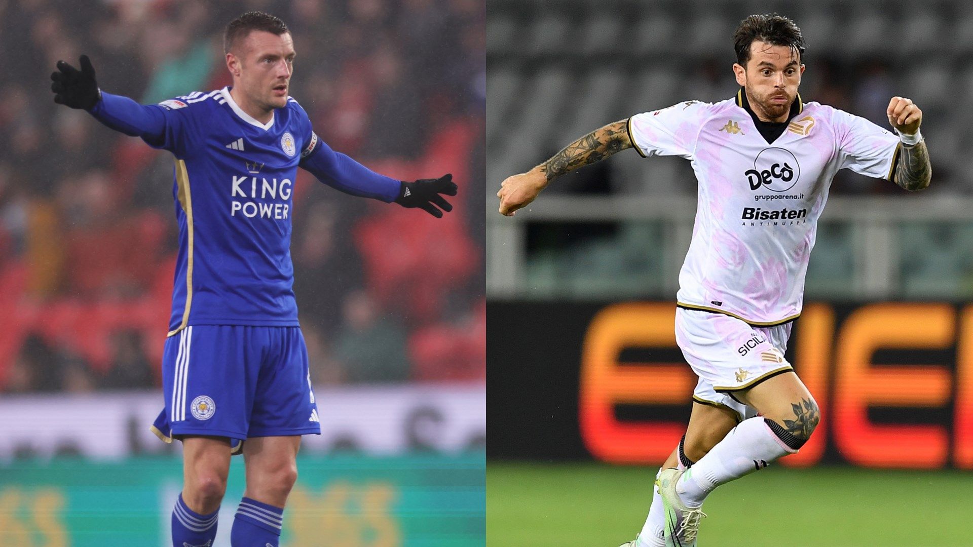 Vardy Brunori Leicester Palermo
