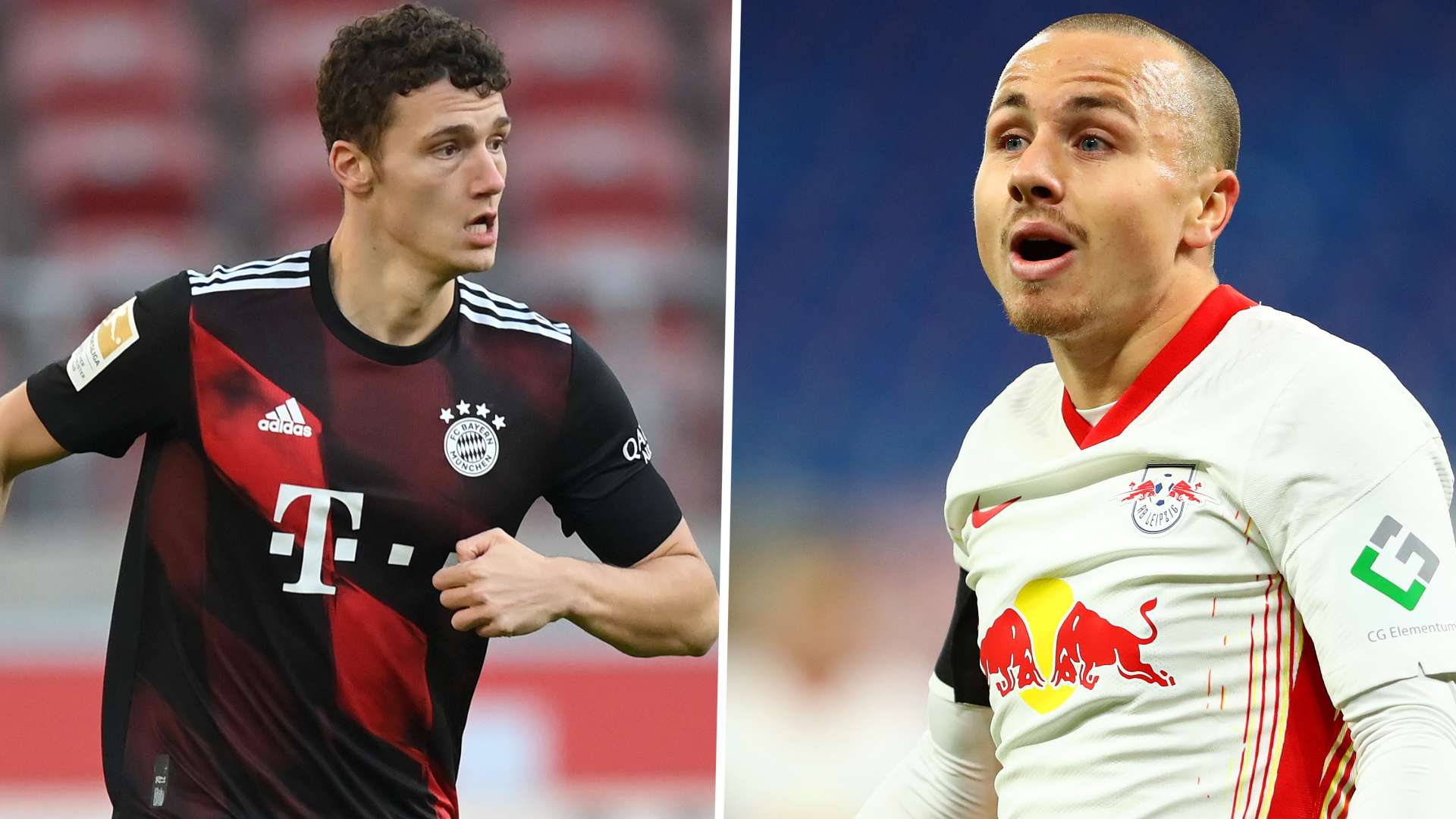 GFX Benjamin Pavard Angelino Bayern Munchen RB Leipzig 2020