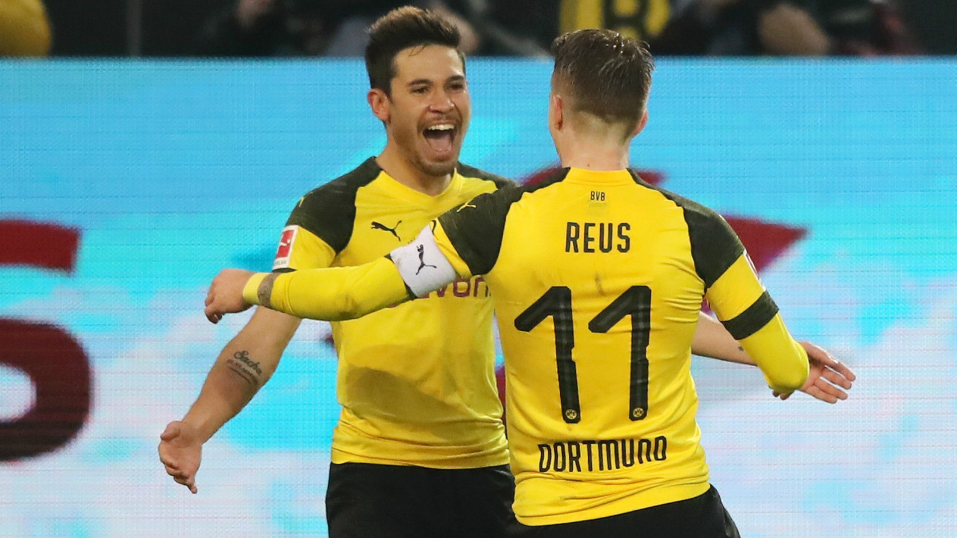 RAPHAEL GUERREIRO BORUSSIA DORTMUND GERMAN BUNDESLIGA 26012019