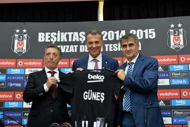 Besiktas Ahmet Nur Cebi Fikret Orman Senol Gunes