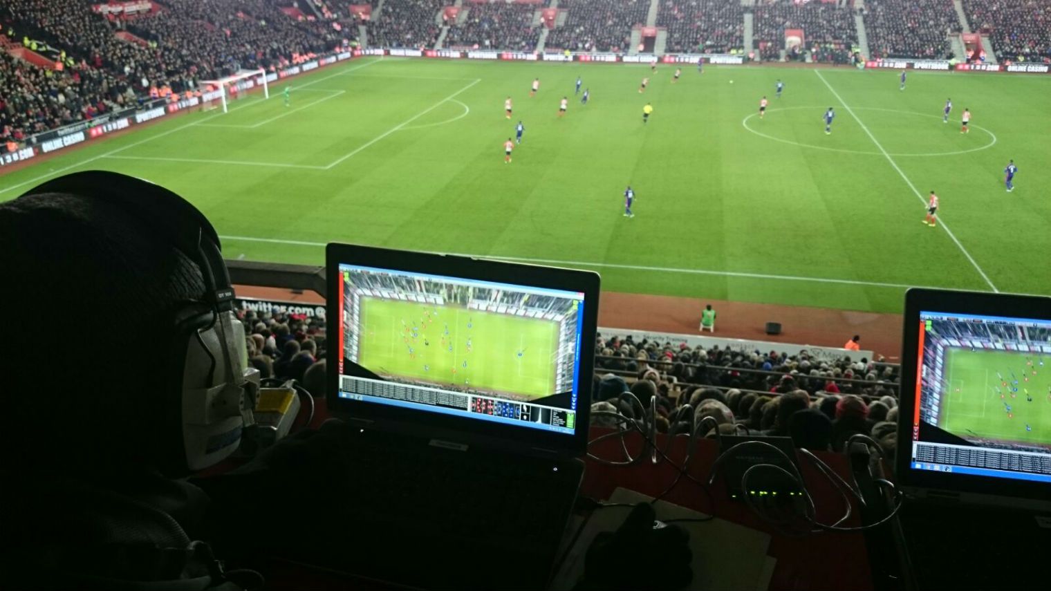 Xbox controller at the game