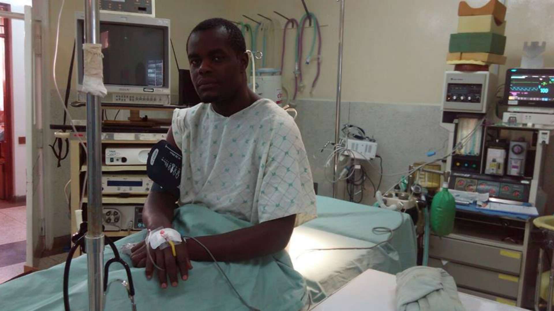 Chemelil keeper John Waw in hospital