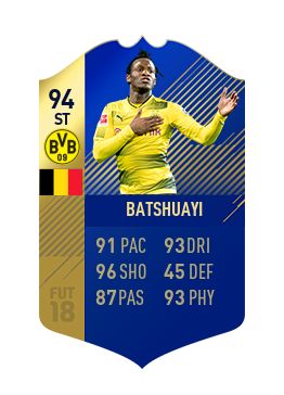 FIFA 18 Bundesliga Team of the Season Michy Batshuayi