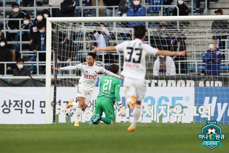 부산 이동준 득점